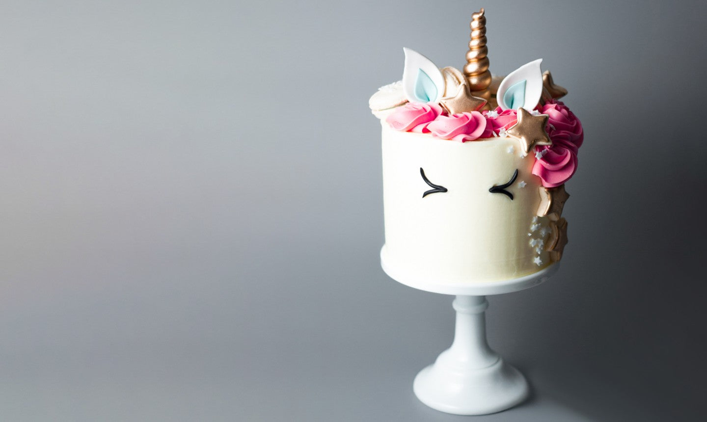 le beau gateau licorne est fini