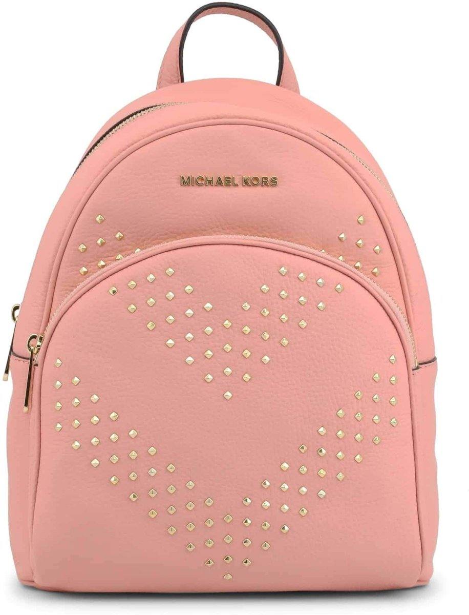 michael kors light pink backpack