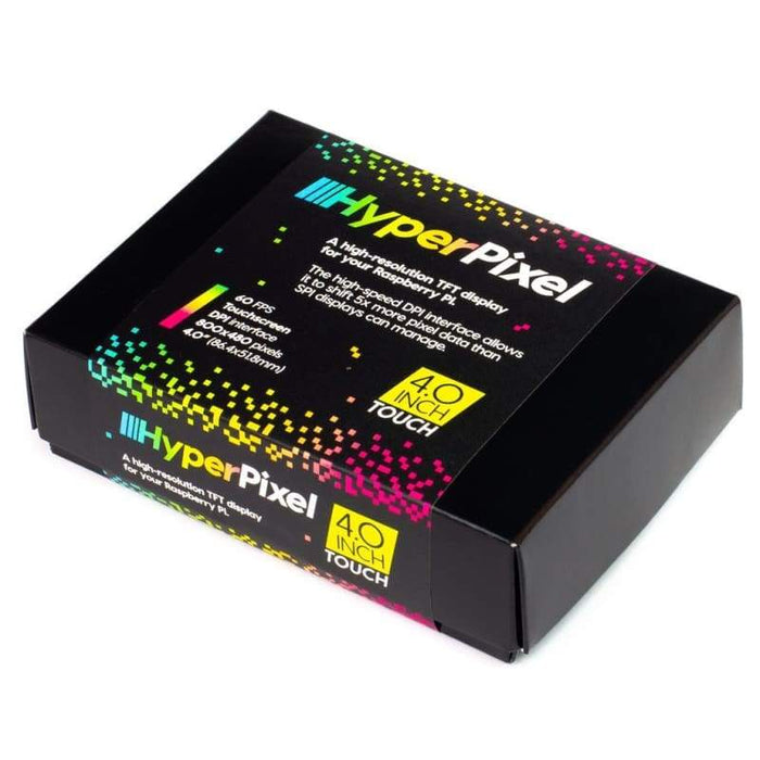 Hyperpixel 4.0 - Hi-Res Display For Raspberry Pi - Touch - Led Displays