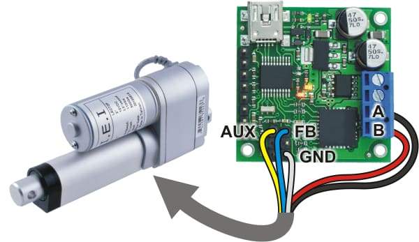 Jrk 21V3 Usb Motor Controller With Feedback (Fully Assembled) - Motion Controllers