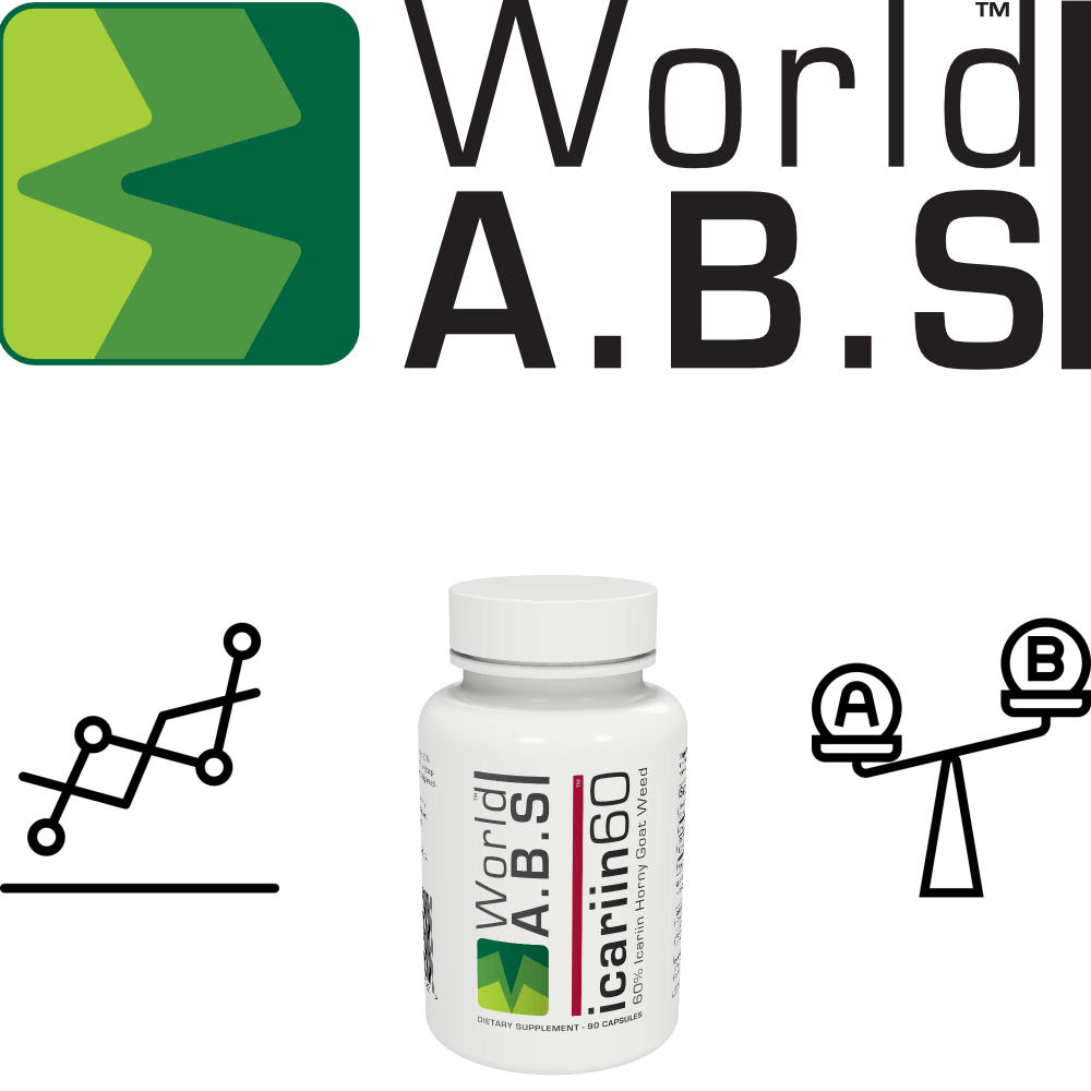 World A.B.S improve their icariin 60™ supplement