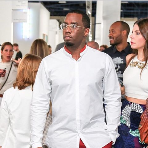Diddy Art Shopping In Vintage Cartier 