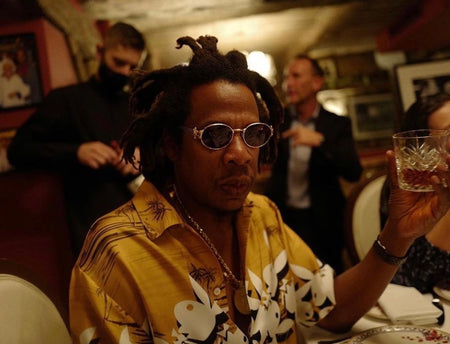 Pharrell Williams: Rocking Denim Chanel Sunglasses