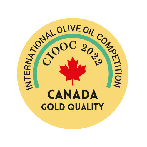 Canada International Olive Oil Competition Gold Quality