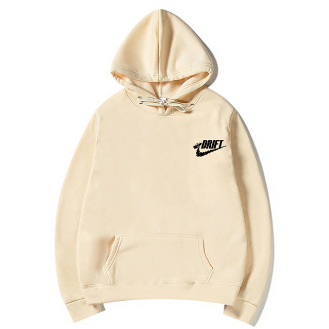 tan nike hoodie