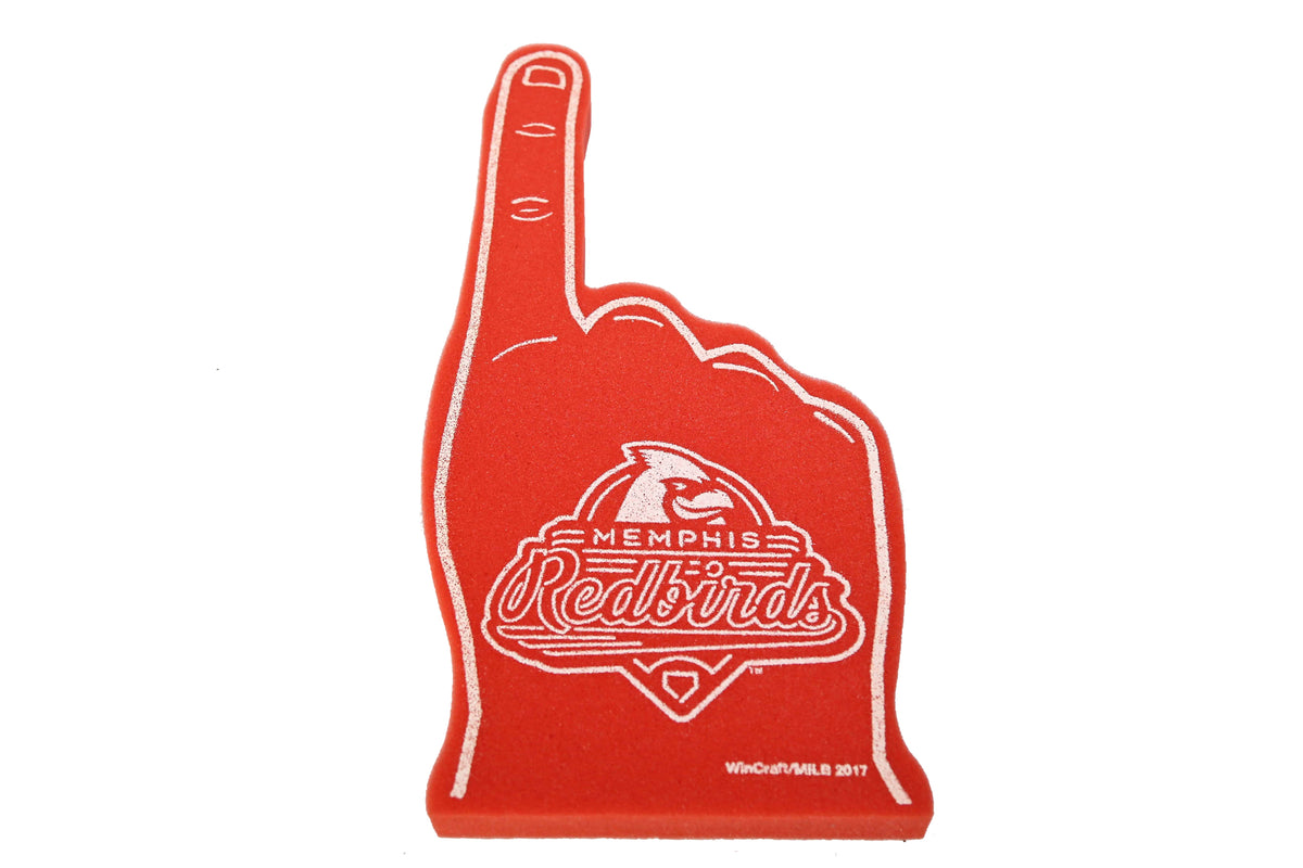Redbirds #1 Fan Foam Finger – Memphis Redbirds Official Store