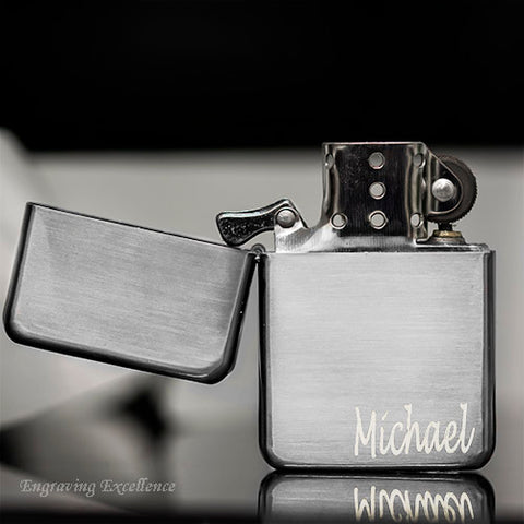 engraved lighter, engraving-excellence, personalised gifts