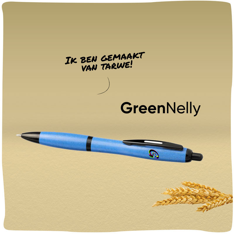 kofferbak Dekbed Voorspellen GreenNelly | Duurzame pen van tarwestro – GreenBetty