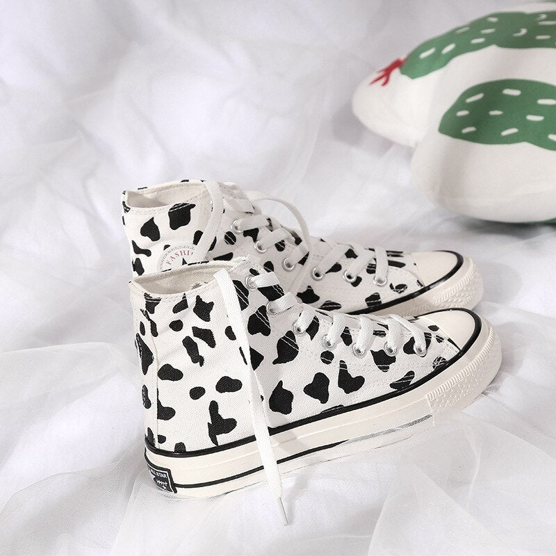 cow sneakers