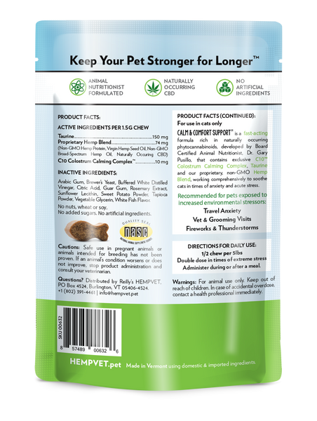hempvet calm support