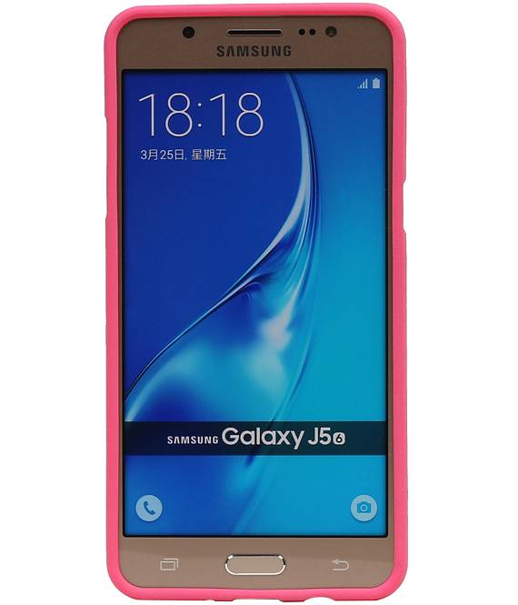Scarp statisch welvaart Samsung Galaxy J5 2016 J510F Roze | Sand Look TPU Hoesje | WN™ – Hoesjeshoek