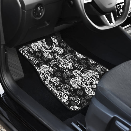 Tribal Turtle Car Floor Mats