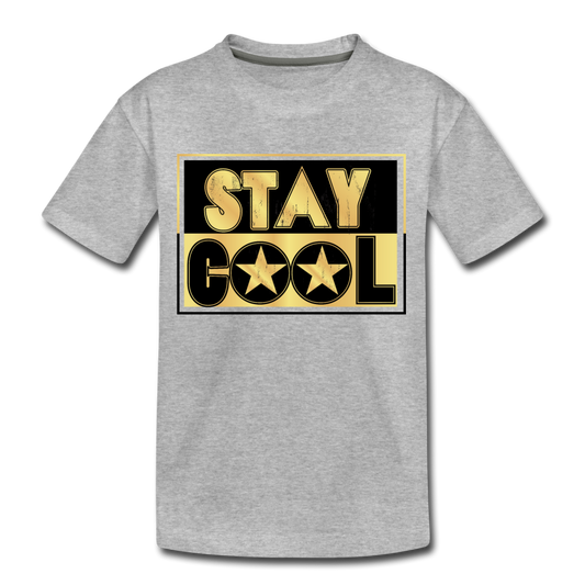 Stay Cool Kids T-Shirt - heather gray