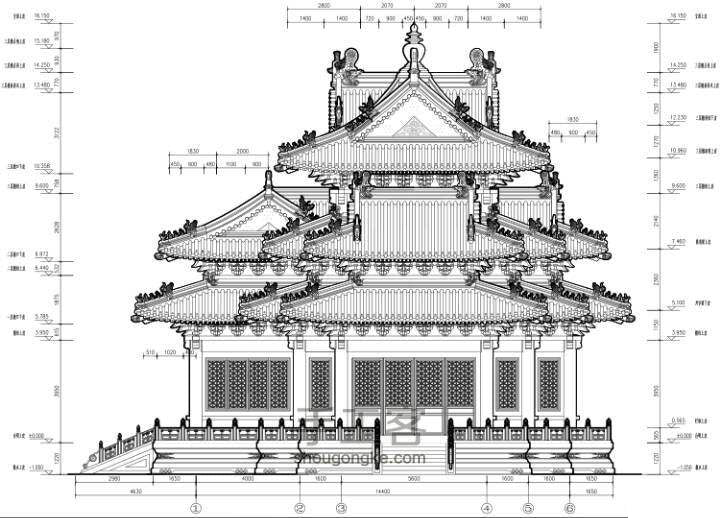 Torre del Palacio Imperial de China