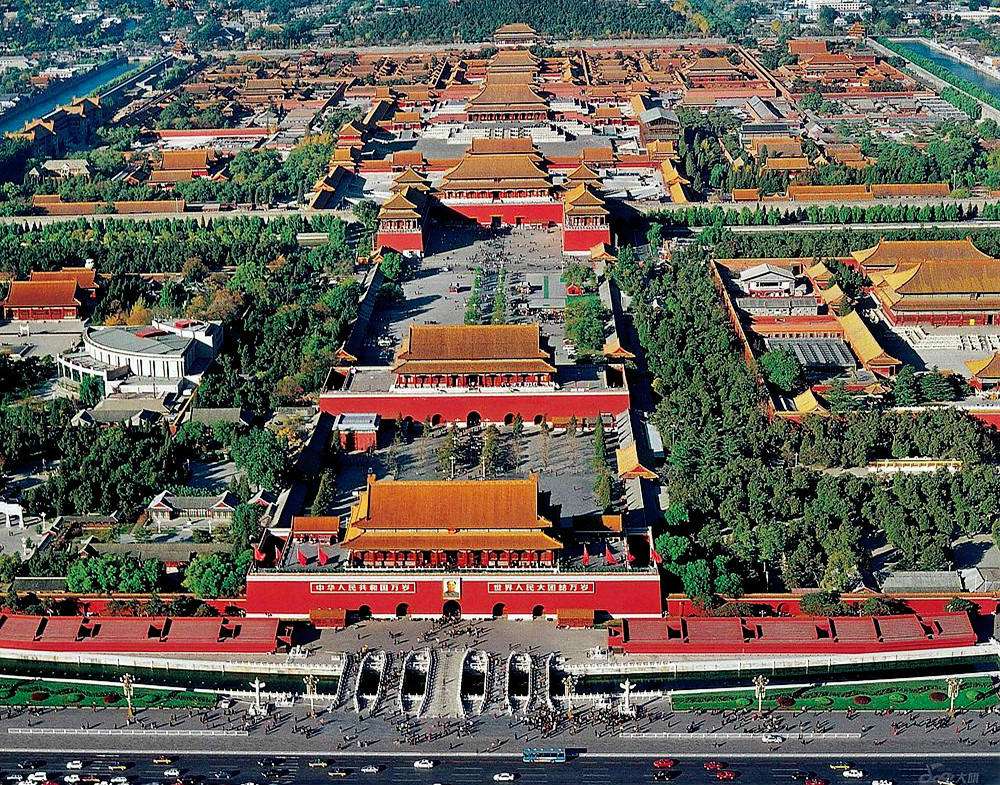 Panorámica del Palacio Imperial de China