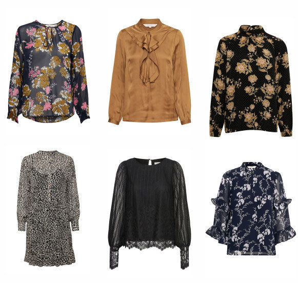 Part Two - Five pretty tops and a leopard print dress.