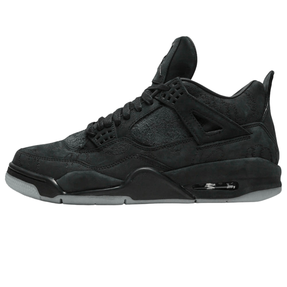 black kaws jordan 4