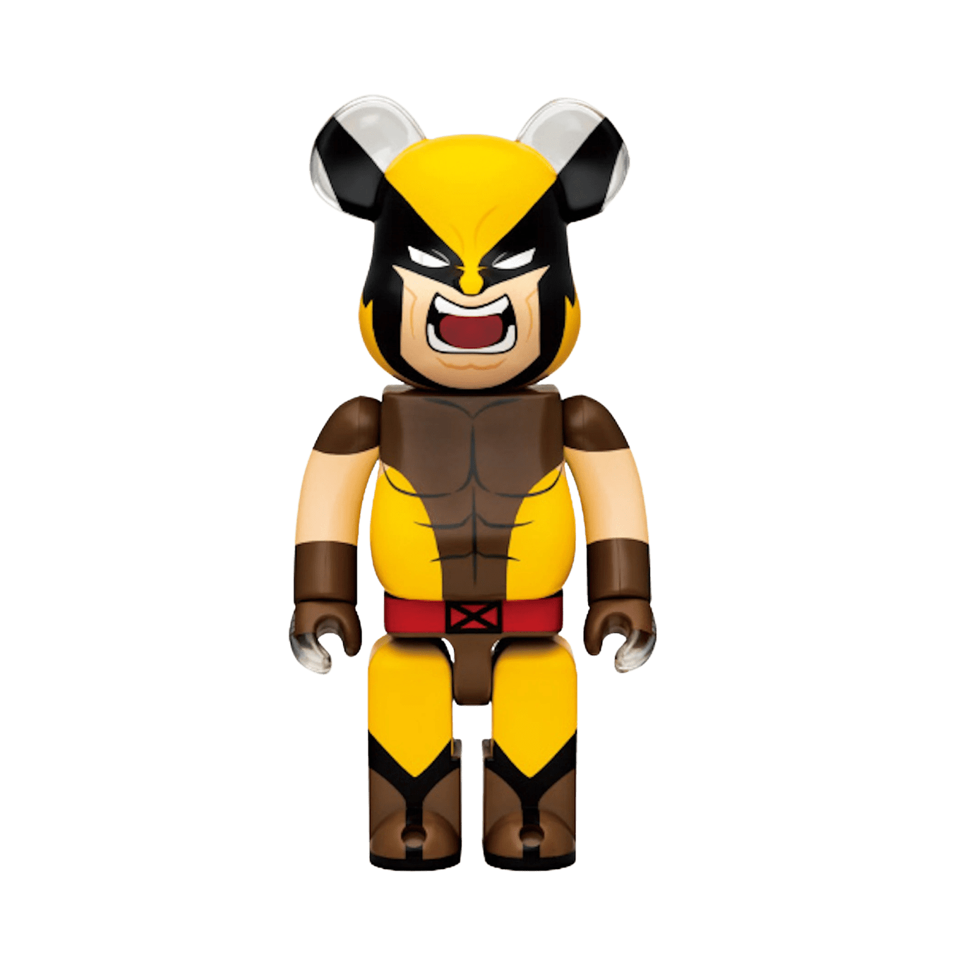 Bearbrick x Marvel X - Men Happy Lottery Wolverine (Brown Costume