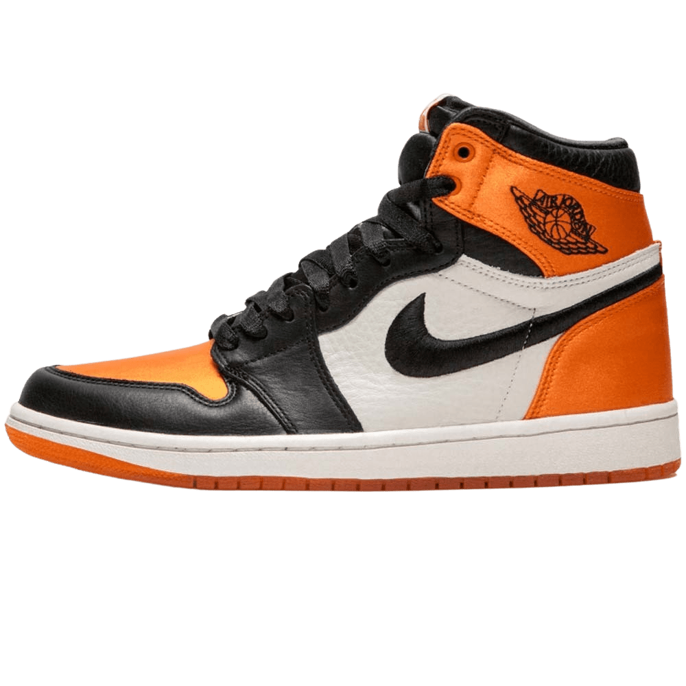 black green and orange jordan 1