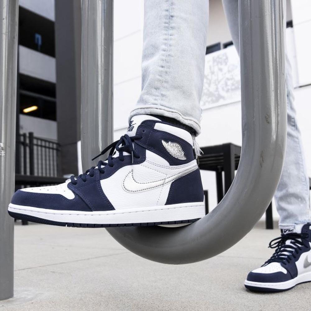 air jordan 1 mid navy