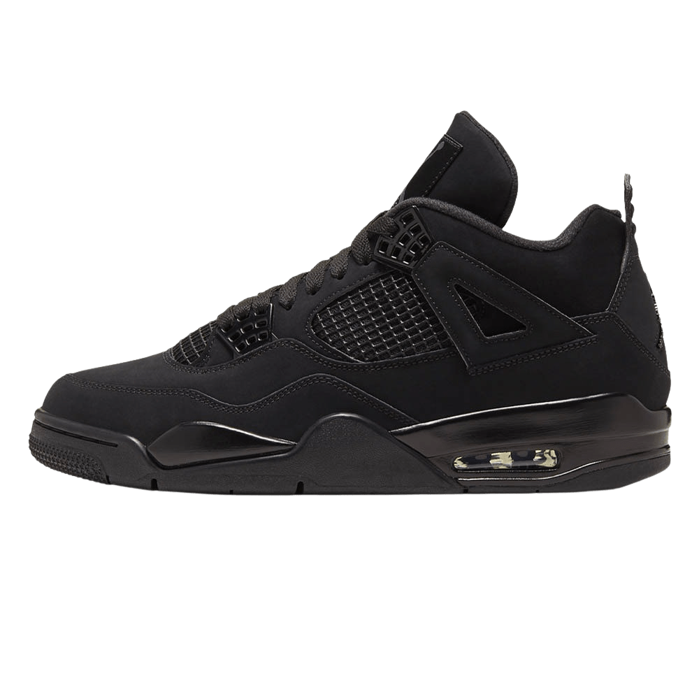 jordan retro 4 black car