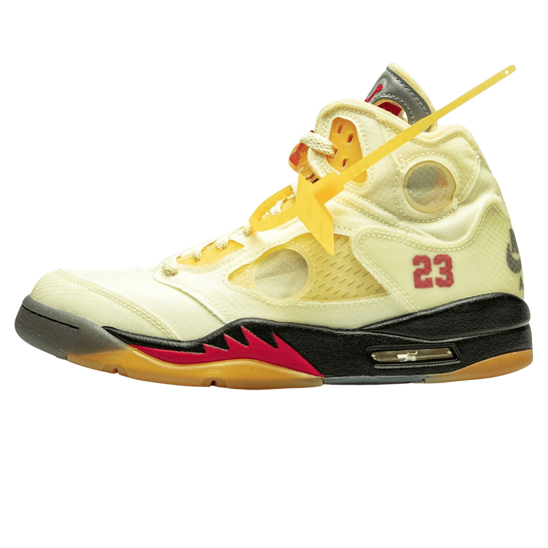 how many jordan 5 what the were made