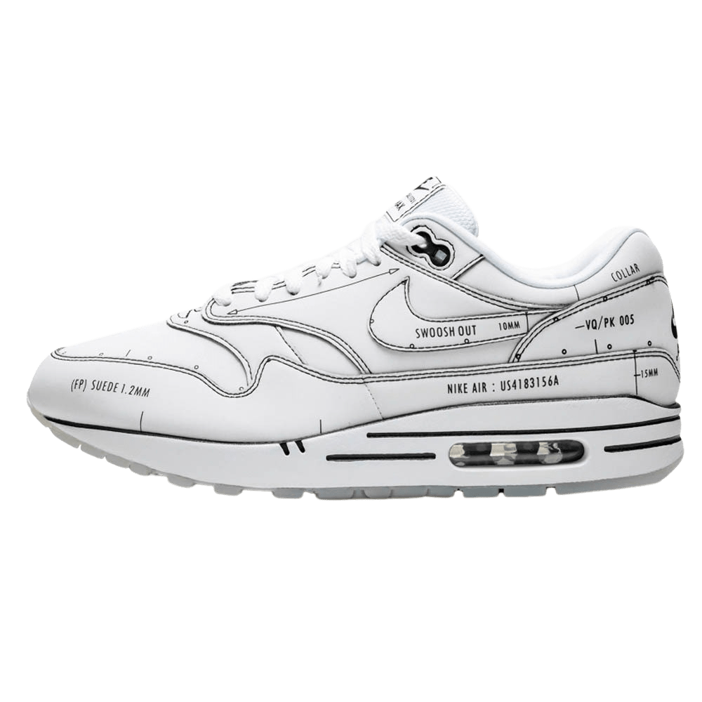glacier blue and white nike basketball color cheap Nike Air Max 1 'Sketch Schematic - White' — AdefraShops