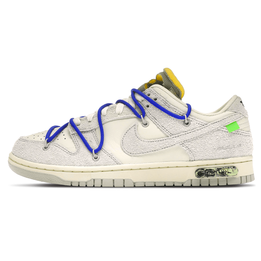 Off-White x Nike Dunk Low 'Lot 32 of 50' Kick Game