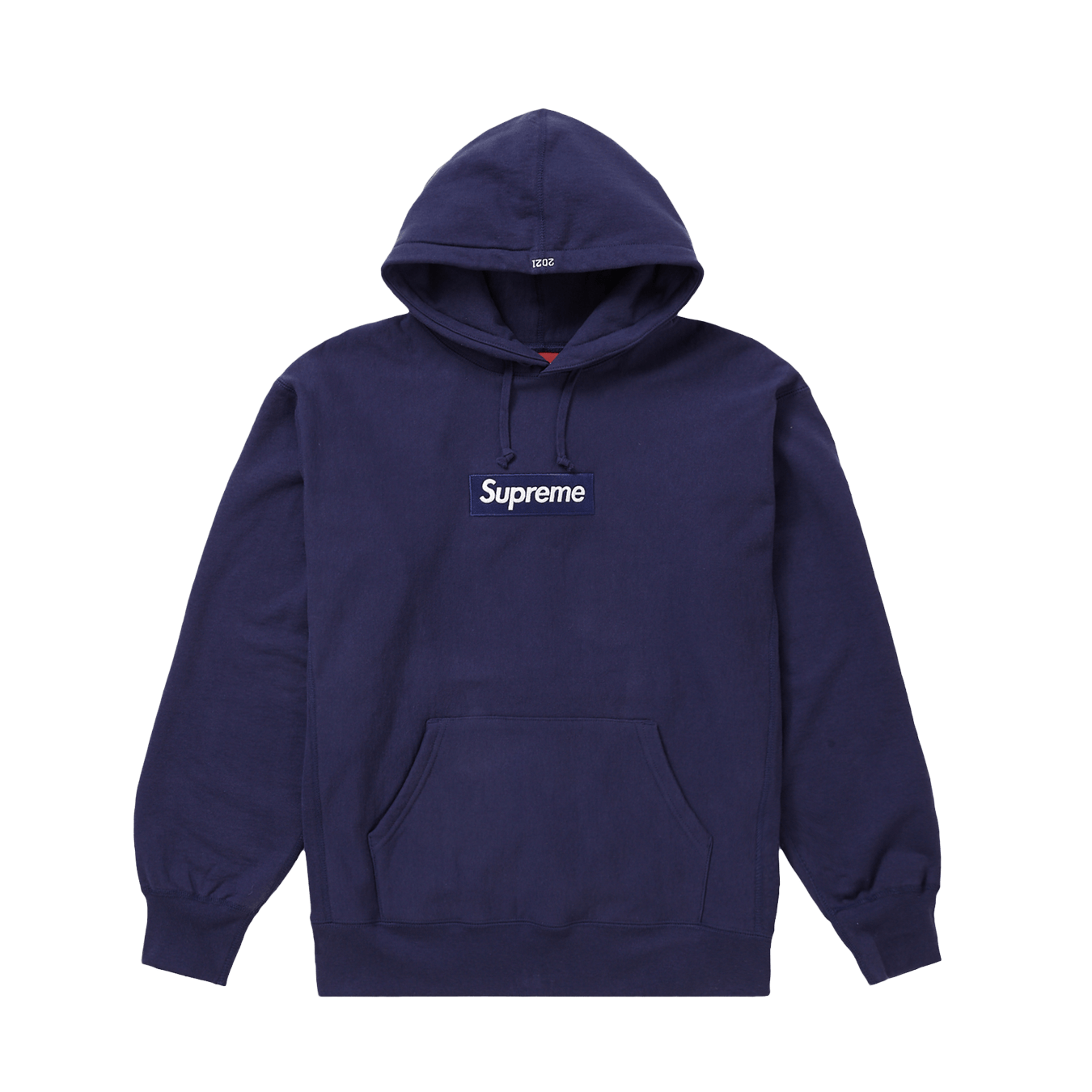 Supreme Box Logo Hooded Sweatshirt 'Washed Navy' — Kick Game