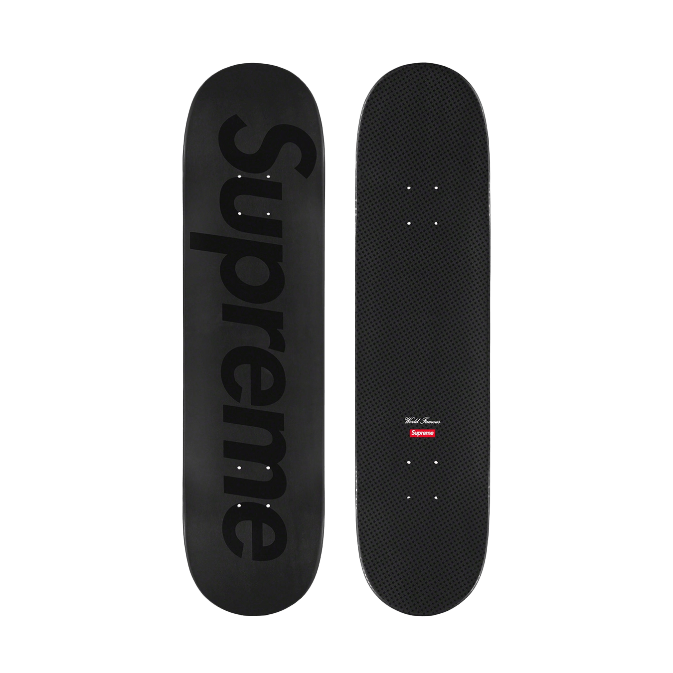 Tonal Box Logo Skateboard Black 8″