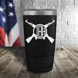 AK-47 Monogram Personalized Color Printed Tumbler