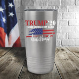 Trump 2020 Signature Color Printed Tumbler