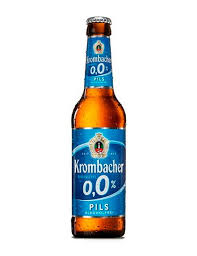 Krombacher 0,0 botella 33cl. - Cervezas y Licores Gourmet