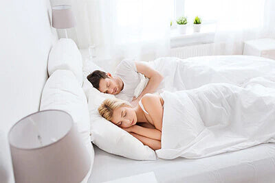 Natural latex mattress to sleep without disruption