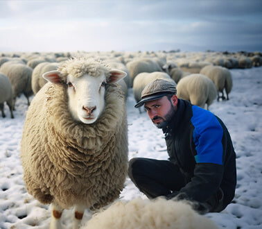 GOTS certified organic wool batting from sheep company to sleep cooler