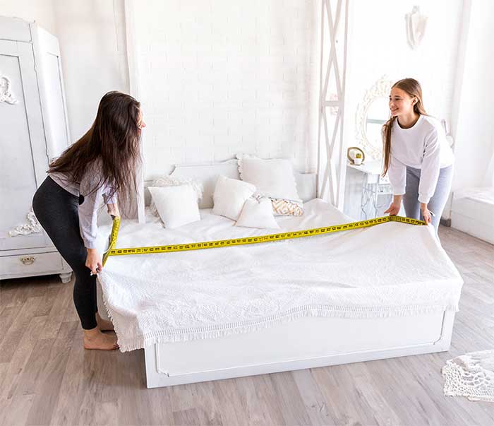 check the dimensions of your mattress
