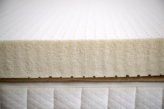 Firmness of latex mattress topper