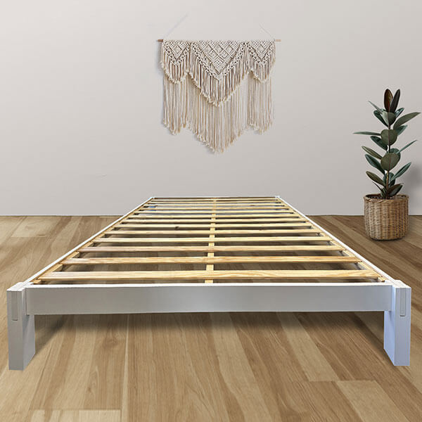 Natural Wood Bed Frame