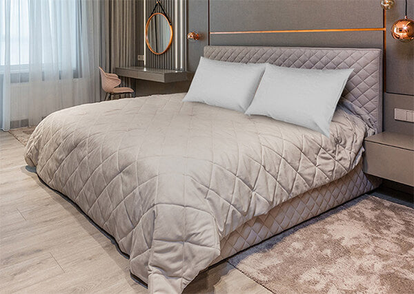 Queen mattress in a bedroom