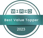 wired - Best Value Topper