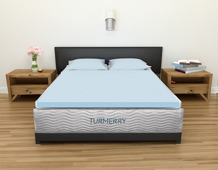 Memory foam mattress topper