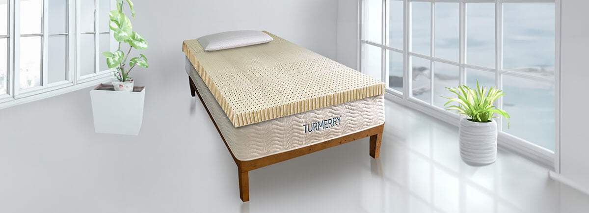 Turmerry twin XL mattress topper