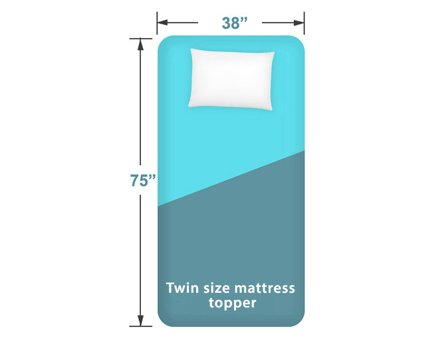 Twin Size Mattress Topper