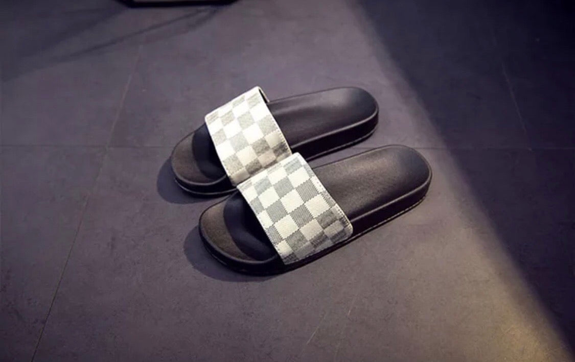 checkered slides