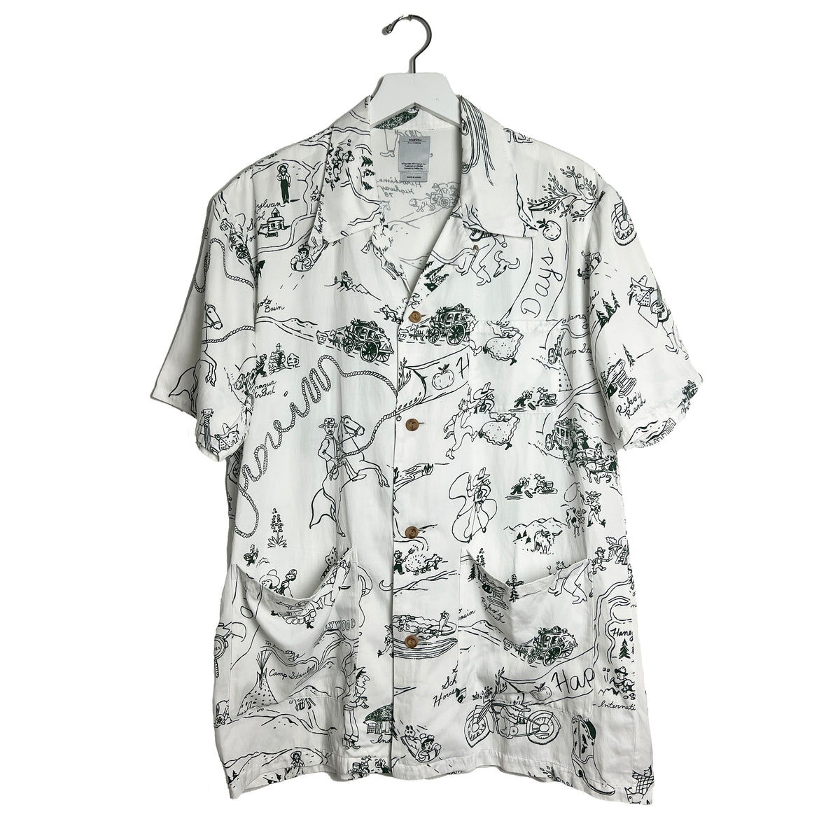 VISVIM DUKE SHIRT S/S VILLAGE odmalihnogu.org