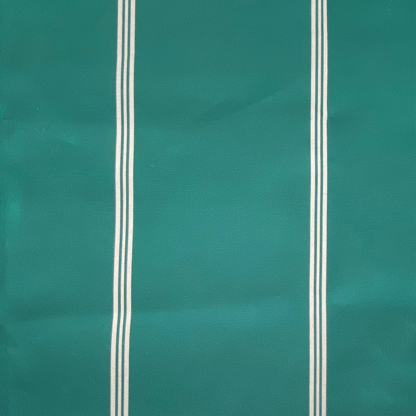 Sunbrella Striped Woven Upholstery - 48” - Green/Beige