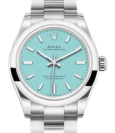 Oyster Perpetual 31mm Turquoise Blue Dial 277200 - New – NY WATCH
