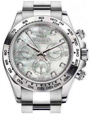 Rolex White Gold White of Pearl Diamond Dial White – NY WATCH LAB