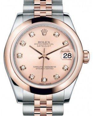Rolex Datejust 31MM Lady Rose Gold/Steel Pink Dial & S – NY WATCH LAB