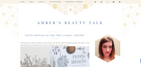 Amber's review of Petits Rituels Orange Gourmande candle.